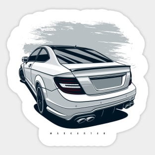 Merc C63 Sticker